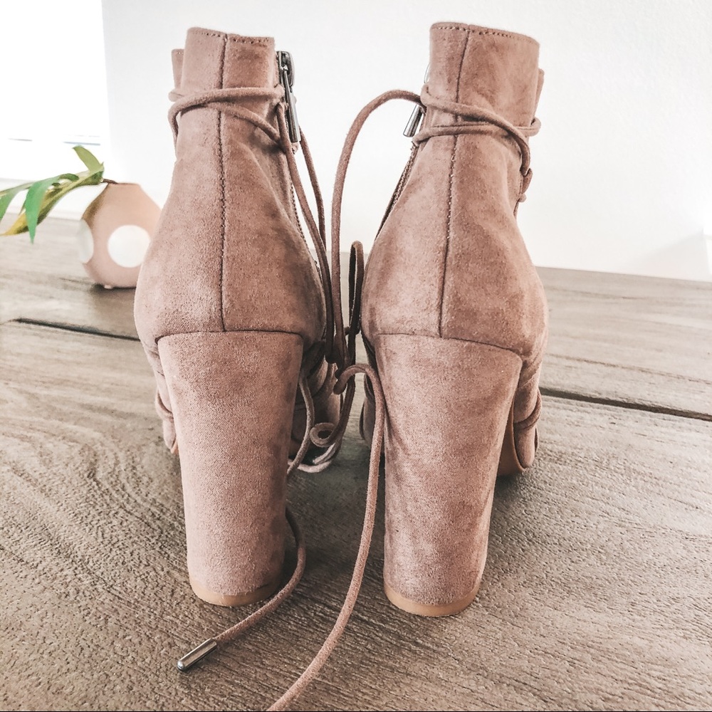 JGood Lace Up Booties - Picture 4 of 6